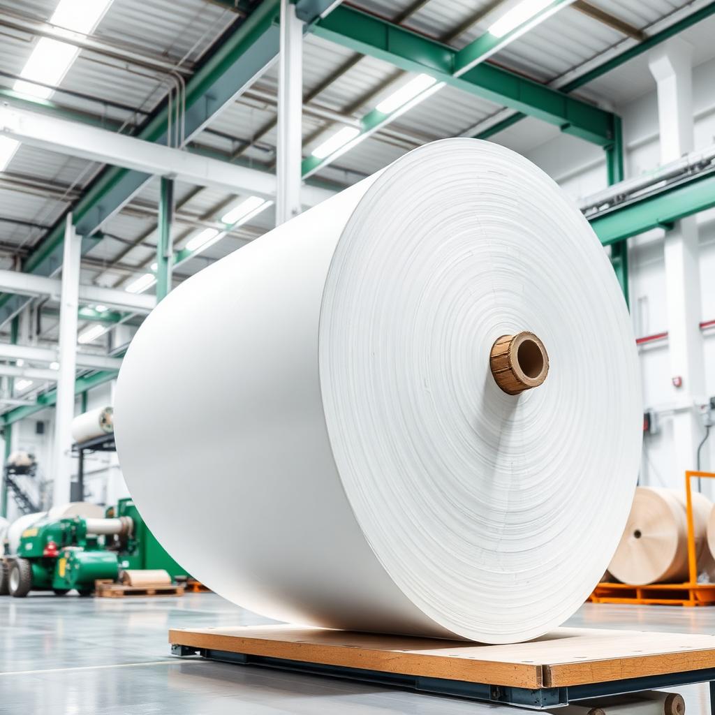 Cuộn giấy jumbo công nghiệp